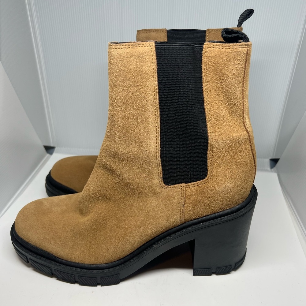 Marc Fisher Vanlisa Suede leather Ankle Boots 8M - Picture 1 of 7